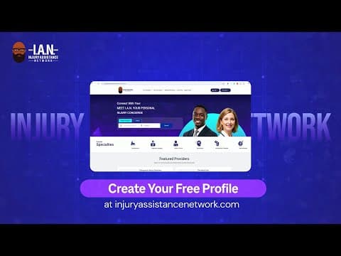 Injury Assistance Network: Your Lifeline After an Accident